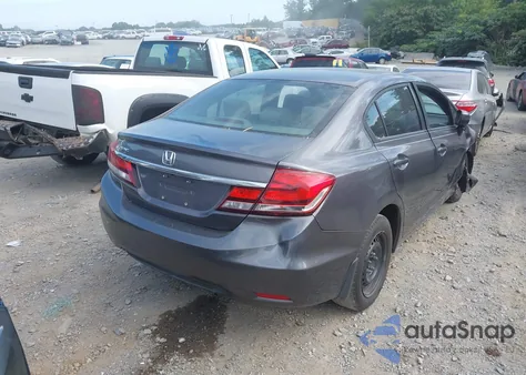 2014 Honda Civic Lx z USA, uszkodzony, nr VIN 19XFB2F55EE048756